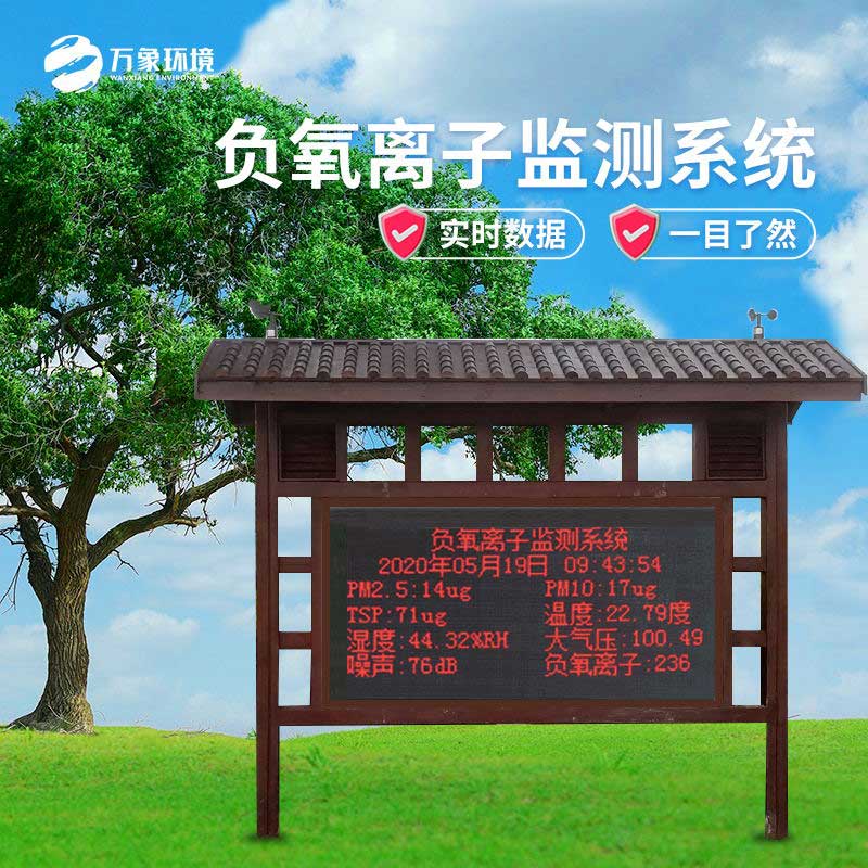 大氣負(fù)氧離子在線監(jiān)測系統(tǒng) 大氣負(fù)氧離子在線監(jiān)測系統(tǒng)