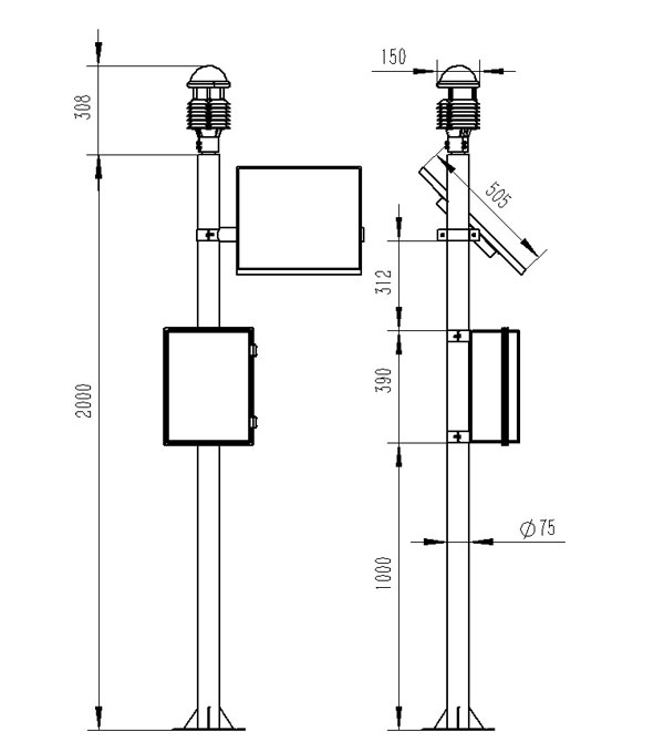 超聲波草原氣象站 超聲波草原氣象站